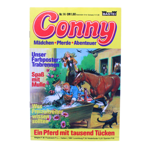 Conny Comic Nr. 96 1982 Bastei kaufen | Pferde Mädchen Comic | hoppla-stuff.de